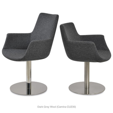 Bottega Round HB Armchair by SohoConcept - New