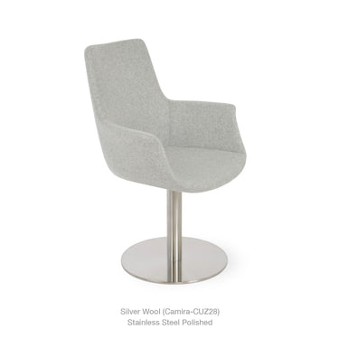 Bottega Round HB Armchair by SohoConcept - New