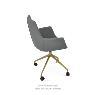 Bottega Spider HB Swivel Armchair by SohoConcept - New