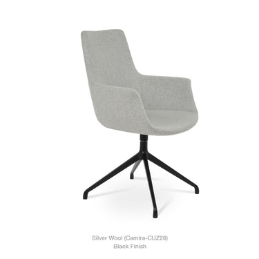 Bottega Spider HB Swivel Armchair by SohoConcept - New