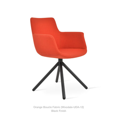 Bottega Stick Swivel Armchair Fabric by SohoConcept - New