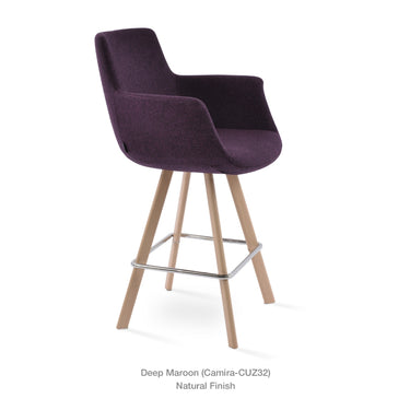 Bottega Sword Bar Stool Fabric by SohoConcept - New