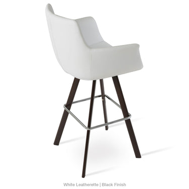 Bottega Sword Bar Stool Leather by SohoConcept - New