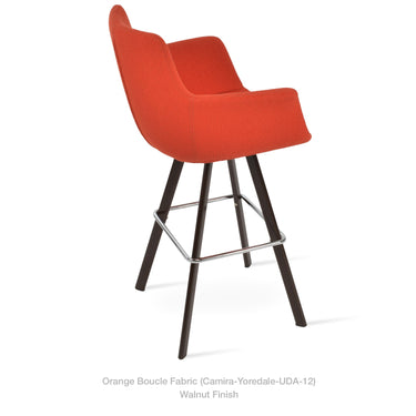Bottega Sword Bar Stool Fabric by SohoConcept - New