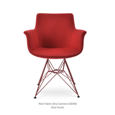 Bottega Tower Swivel Armchair Fabric by SohoConcept - New