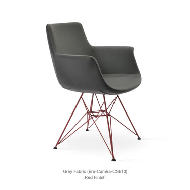 Bottega Tower Swivel Armchair Fabric by SohoConcept - New