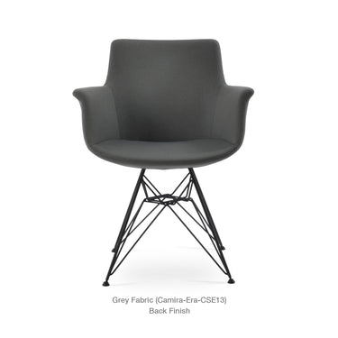 Bottega Tower Swivel Armchair Fabric by SohoConcept - New