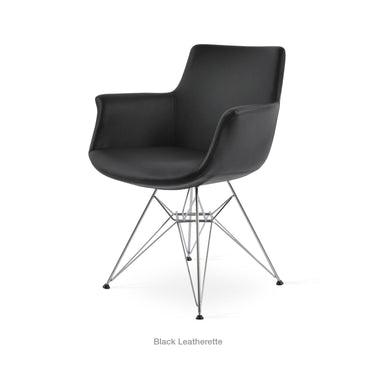 Bottega Tower Swivel Armchair Fabric by SohoConcept - New