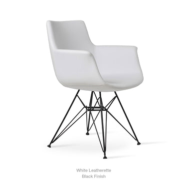Bottega Tower Swivel Armchair Leather by SohoConcept - New