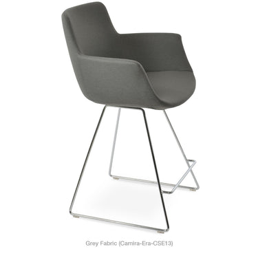 Bottega Wire Stools Fabric by SohoConcept - New