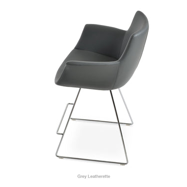 Bottega Wire Stools Leather by SohoConcept - New