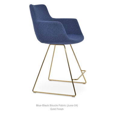 Bottega Wire Stools Fabric by SohoConcept - New