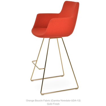 Bottega Wire Stools Fabric by SohoConcept - New