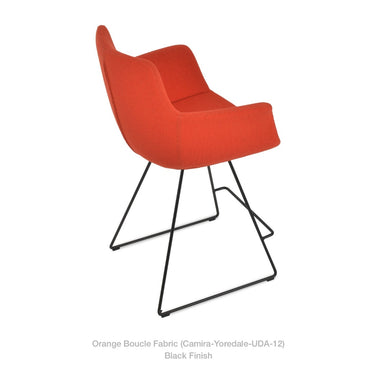 Bottega Wire Stools Fabric by SohoConcept - New