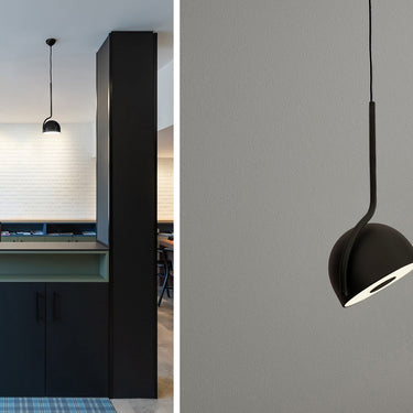 Bowee S lamp with half-sphere shade by Werner Aisslinger