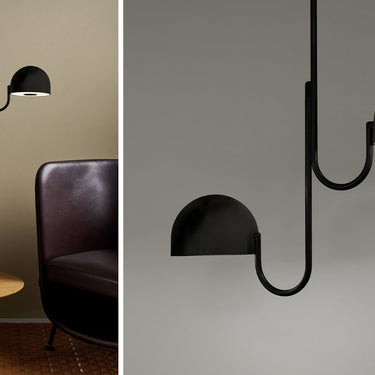 Bowee S lamp with half-sphere shade by Werner Aisslinger