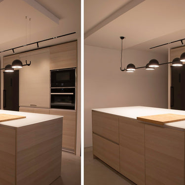 Bowee S lamp with half-sphere shade by Werner Aisslinger