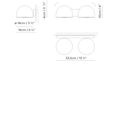 Measurements for the Bowee W2 (line drawing)