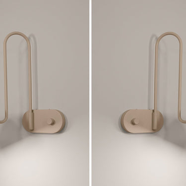 Bowee W lamp with half-sphere shade by Werner Aisslinger