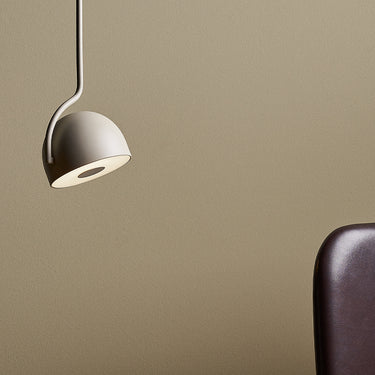 Bowee S lamp with half-sphere shade by Werner Aisslinger