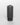 Aro Flower Vase Graphite by Vallvé, in a styled bathroom