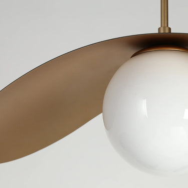 Adjustable Black and Gold Pendant Light for Dining Room