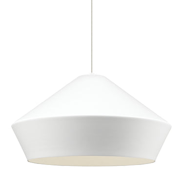 Matte Wite Brummel 20-inch pendant lights for Modern Home