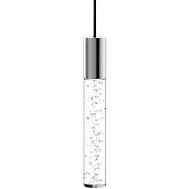 Clear Acrylic LED Pendant Light for Residential and Commercial Spaces in White Finish