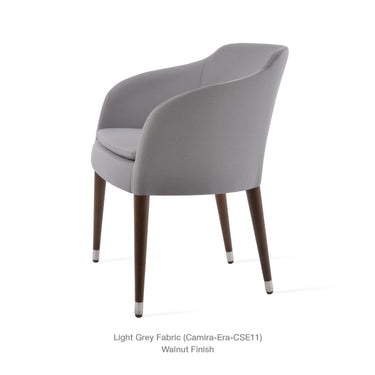 Buca Wood Armchair Fabric by SohoConcept - New