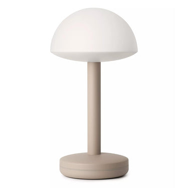Humble Bug Rechargeable Smart Lamp – Beige with Frosted Shade