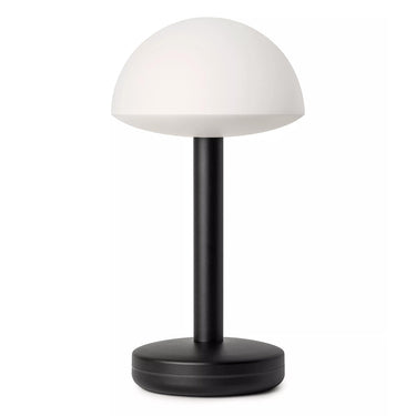 Humble Bug Rechargeable Smart Lamp – Black with Frosted Shade