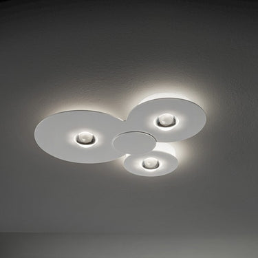 Bugia Triple 3-LED ceiling fixture ideal for living rooms, bedrooms, and boutique interiors