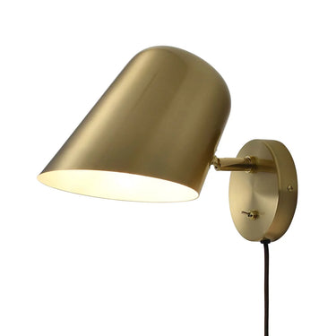 Culver Wall Sconce Brushed Brass