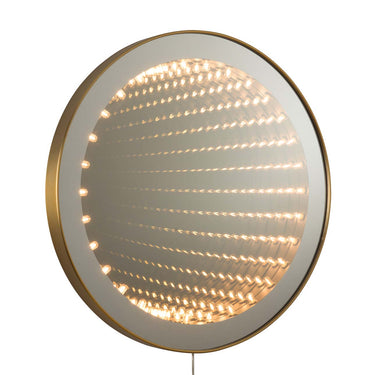 Nova Carnival Round LED Infinity Wall Mirror, photo 3
