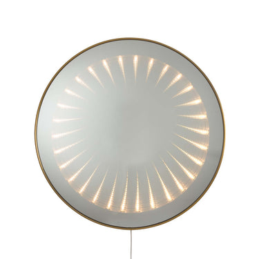 Nova Carnival Round LED Infinity Wall Mirror, photo 6
