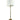 House of Troy Chloe 60" brushed brass single column glass twin pull floor lamp