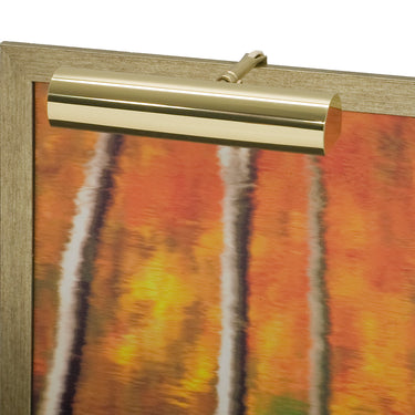 House of Troy Contemporary 9" CA Compliant Polished Brass Plug-In Picture Lights