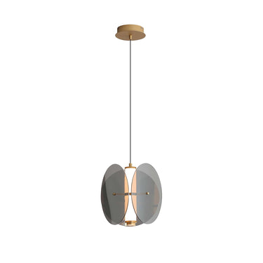 Finesse Decor Glass Antique Brass Finish Pendant