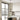 Finesse Decor Iron and Smoky Glass Pendant Black