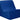 Blue Bird Check deep lounge chair, studio view