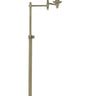 House of Troy Club Adjustable Antique Brass Floor Lamps