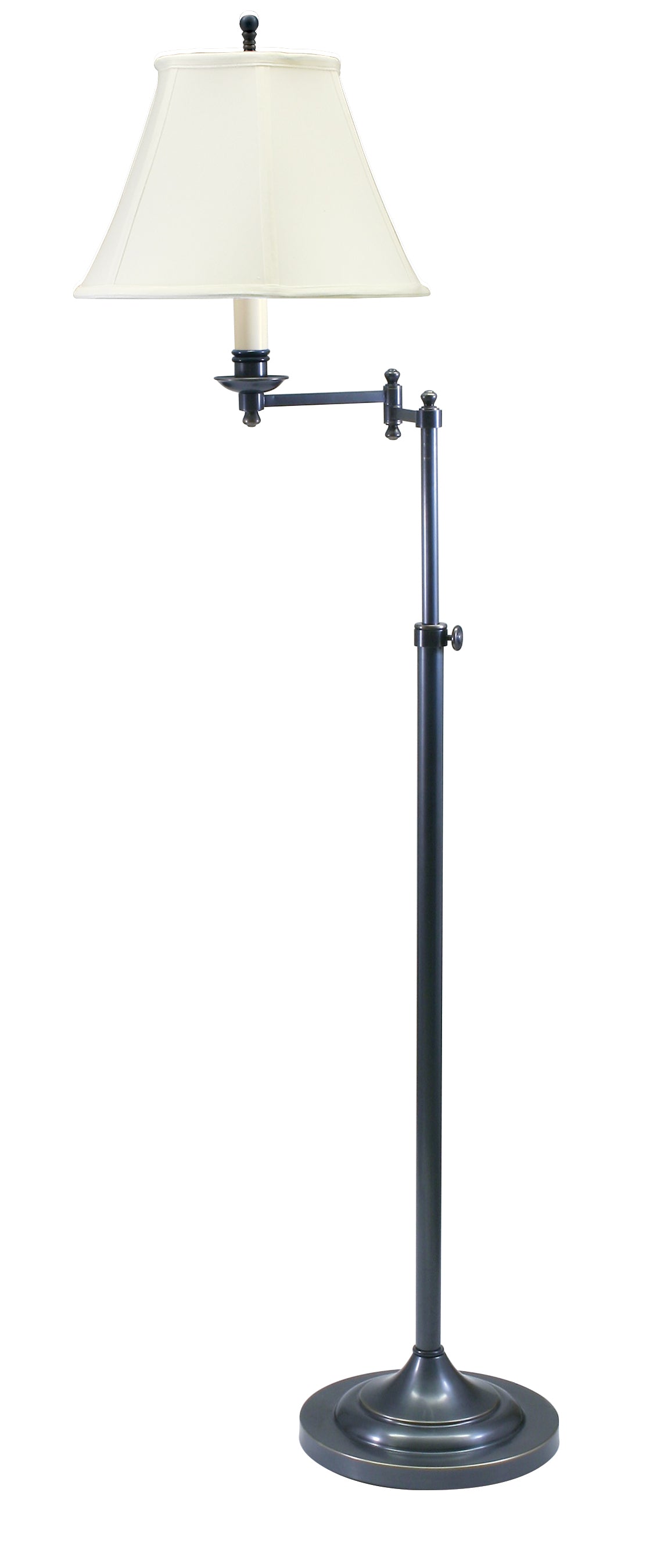 House of Troy Club Adjustable Oil Rubbed Bronze Floor Lamp CL200-OB