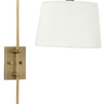 House of Troy Crown Point Antique Brass Wall Bridge Lamp