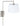 House of Troy Crown Point Satin Nickel Wall Bridge Lamp CR725-SN