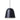 Le Klint Cache Pendant, Large, Black – view 1