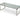 Calvin Console Sofa Glass Table by SohoConcept - New