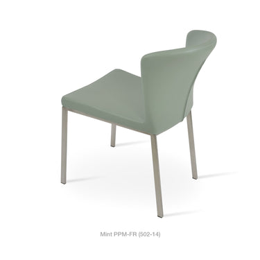 Capri Metal Chair Leather by SohoConcept - New