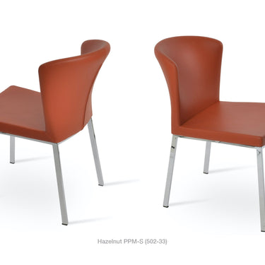 Capri Metal Chair Leather by SohoConcept - New