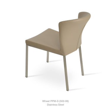 Capri Metal Chair Leather by SohoConcept - New