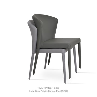 Capri Full Upholstered Stackable Chair by SohoConcept